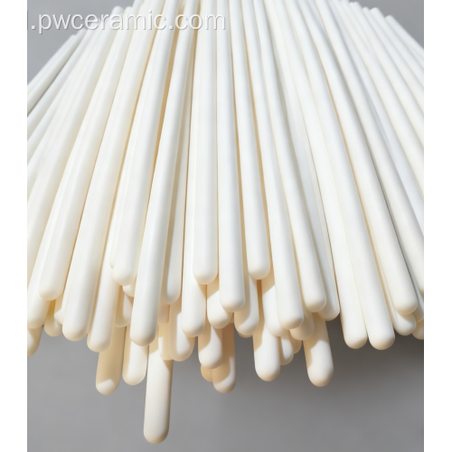 Odporność na wysoką temperaturę Rury ceramiczne z tlenku glinu 99,7%.